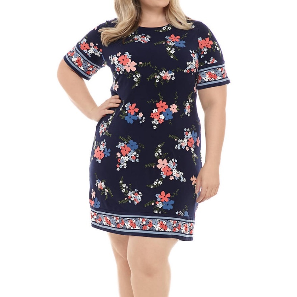 Michael Kors Plus Size Bouquet Dress